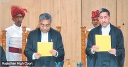 Oath ceremony: Justice S Chandrashekhar joins Rajasthan High Court
